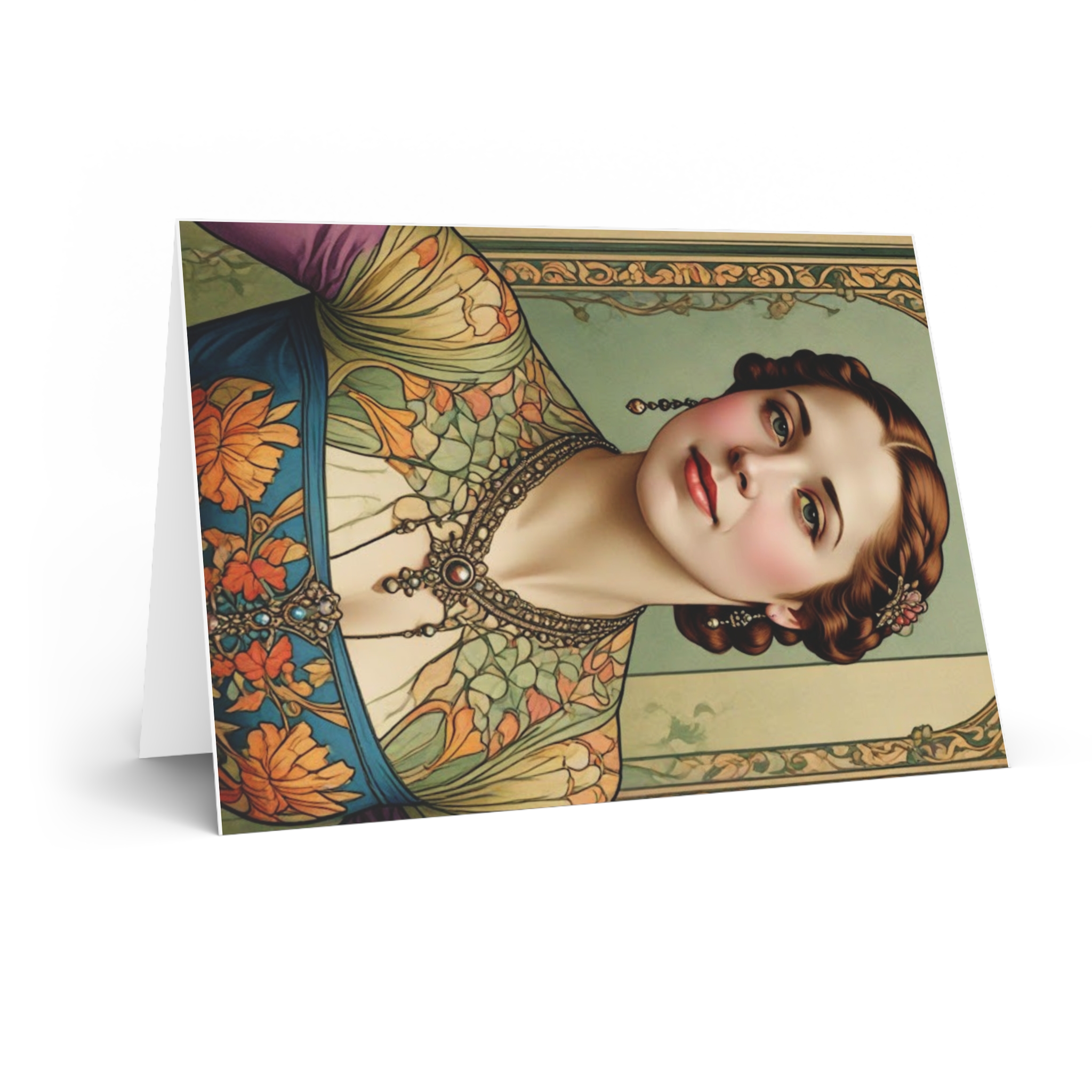 Vintage Elegant Lady - Blank Stationery Cards for Any Occasion - Image 3